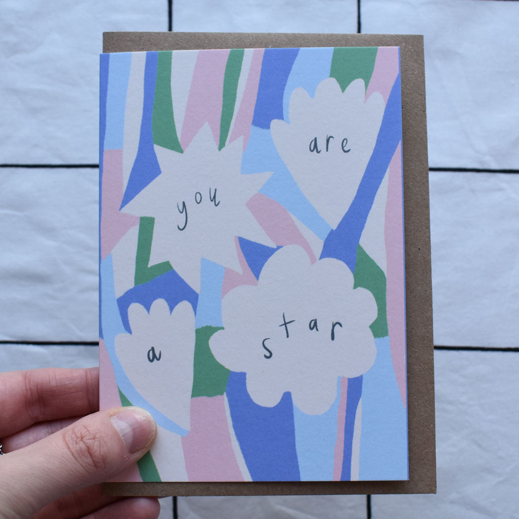 You Are A Star Card